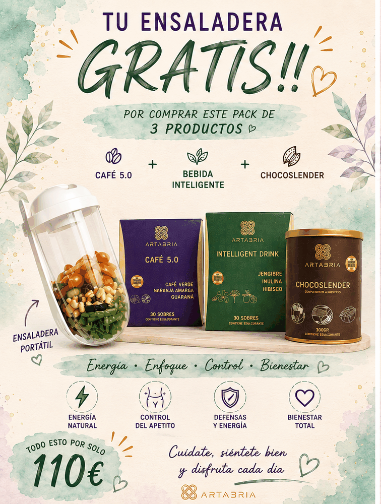 Ensaladera Gratis - Pack Energía y Control
