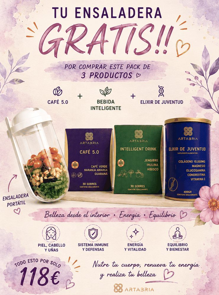 Ensaladera Gratis - Pack Energía y Colágeno